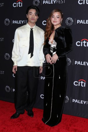 Photo for LOS ANGELES, USA - APRIL 14:  Dallas James Liu, Elizabeth Yu at PaleyFEST 2024 - Avatar:  The Last Airbender at the Dolby Theater on April 14, 2024 in Los Angeles, CA - Royalty Free Image