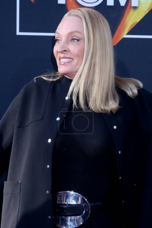 Photo for LOS ANGELES, USA - APRIL 18:  Uma Thurman at the 2024 TCM Classic Film Festival Opening Night - 30th Anniversary Presentation Of "Pulp Fiction" at the TCL Chinese Theater IMAX on April 18, 2024 in Los Angeles, CA - Royalty Free Image