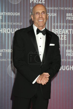 Photo for LOS ANGELES, USA - APRIL 13:  Jeffrey Katzenberg at the 10th Annual Breakthrough Prize Ceremony at the Academy Museum of Motion Pictures on April 13, 2024 in Los Angeles, CA - Royalty Free Image
