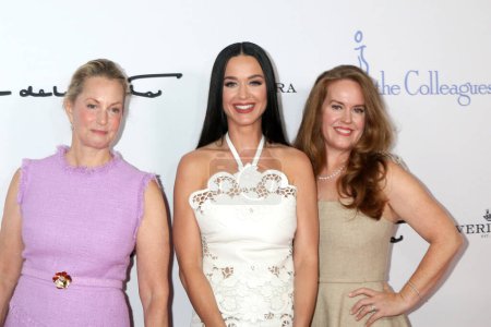 Photo for LOS ANGELES, USA - APRIL 25:  Ali Wentworth, Katy Perry, Angela Lerche at the Colleagues Spring Luncheon at the Beverly Wilshire Hotel on April 25, 2024 in Beverly Hills, CA - Royalty Free Image