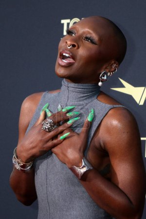 Photo for LOS ANGELES, USA - APRIL 27:  Cynthia Erivo at the AFI Lifetime Achievement Awards IHO Nicole Kidman at the Dolby Theater on April 27, 2024 in Los Angeles, CA - Royalty Free Image