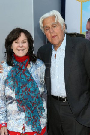 Photo for LOS ANGELES, USA - APRIL 30:  Mavis Leno, Jay Leno at the Unfrosted Premiere at the Egyptian Theater on April 30, 2024 in Los Angeles, CA - Royalty Free Image