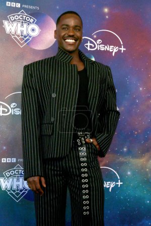 Foto de LOS ÁNGELES, EE.UU. - 9 DE MAYO DE 2024: Ncuti Gatwa en el estreno de la temporada 2 de Disney + Dr Who en NeueHouse el 9 de mayo de 2024 en Los Ángeles, CA - Imagen libre de derechos