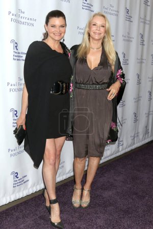 Photo for LOS ANGELES, USA - MAY 9, 2024:  Heather Tom, Katherine Kelly Lang at the John Ritter Foundation Evening From the Heart Gala at the Sunset Room on May 9, 2024 in Los Angeles, CA - Royalty Free Image