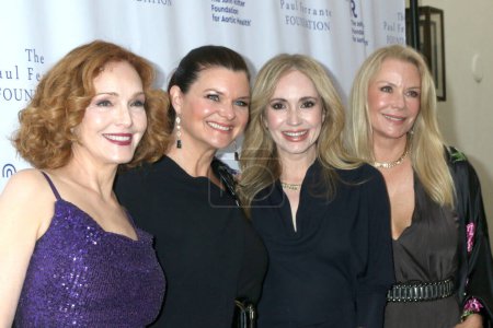 Photo for LOS ANGELES, USA - MAY 9, 2024:  Smy Yasbeck, Heather Tom, Ashley Jones, Katherine Kelly Lang at the John Ritter Foundation Evening From the Heart Gala at the Sunset Room on May 9, 2024 in Los Angeles, CA - Royalty Free Image