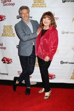 Foto de LOS ANGELES, USA - MAY 15, 2024:  Kevin Spirtas, Patrika Darbo at the 14th Annual Indie Series Awards at the Colony Theater on May 15, 2024 in Burbank, CA - Imagen libre de derechos