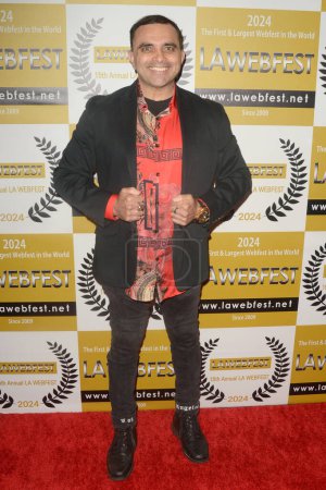 Foto de LOS ANGELES, USA - MAY 3, 2024:  Rehan Jalali at the 15th LA WEBFEST Award Ceremony at the Barnsdall Gallery Theater on May 3, 2024 in Los Angeles, CA - Imagen libre de derechos