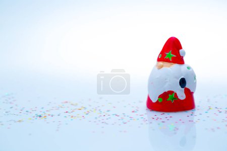 Photo for Shoot multiple Christmas ornaments and illuminations - Royalty Free Image