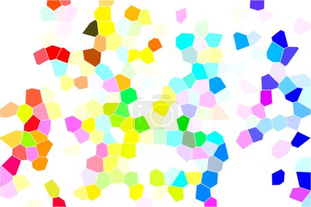 Téléchargez les photos : I drew an illustration of a background texture, colorful, pattern that can be used for various backgrounds - en image libre de droit