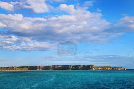Foto de Lekiny Bay entre Ouvea, Islas Faiava y Mouli, Islas de la Lealtad, Nueva Caledonia
. - Imagen libre de derechos