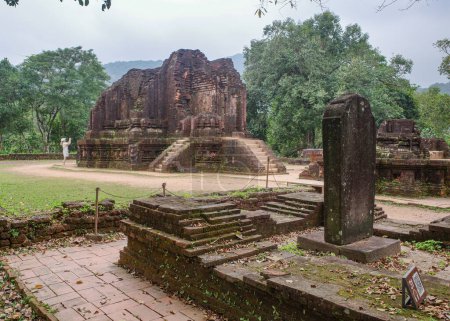 Hoi An, Vietnam - 6. Februar 2024: Mein Sohn Hindu-Tempel erbaut während des Champa-Königreichs, Vietnam
