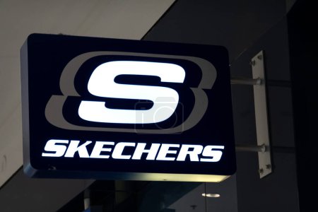 Photo for BLOOMINGTON, MN, USA - DECEMBER 12, 2023: Skechers retail store at the Mall of America shopping mall. - Royalty Free Image