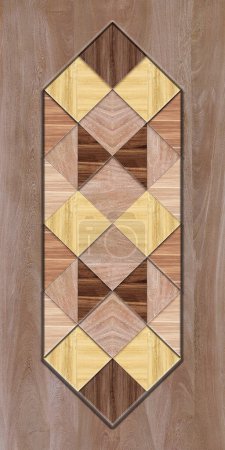 Photo for New Laminate doors skin and wallpaper design - Royalty Free Image