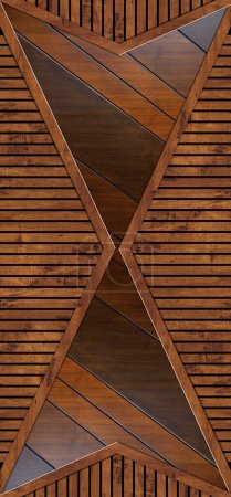 Printable wooden modern laminate door skin design and background wall pap