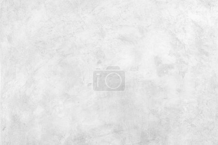 Photo for White cement wall texture background. Abstract grunge concrete for interior design background, banner or wallpaper - Royalty Free Image