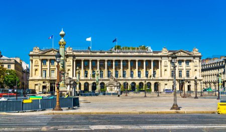 Photo for Historic palace on the Place de la Concorde in Paris, France - Royalty Free Image