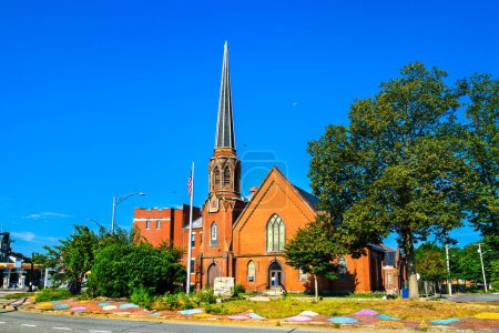 Téléchargez les photos : Trinity United Methodist à Providence - Rhode Island, États-Unis - en image libre de droit