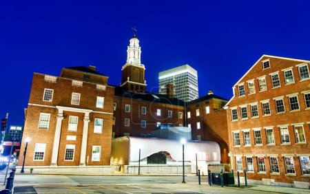 Téléchargez les photos : Architecture du centre-ville de Providence à Rhode Island, États-Unis - en image libre de droit