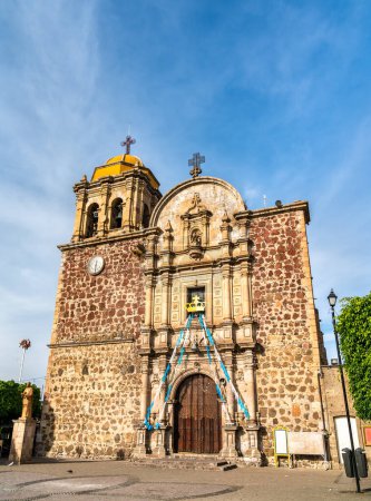 Téléchargez les photos : Eglise Santiago Apostol à Tequila - Jalisco, Mexique - en image libre de droit
