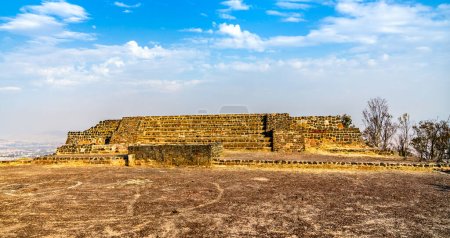 Téléchargez les photos : Site archéologique du Cerro de la Estrella à Iztapalapa, Mexico - Mexique - en image libre de droit