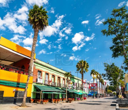 Téléchargez les photos : Plaza Garibaldi dans le quartier historique de Mexico, la capitale du Mexique - en image libre de droit