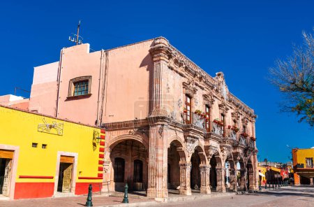 Téléchargez les photos : Casa de Visitas, une attraction touristique à Dolores Hidalgo, Guanajuato, Mexique - en image libre de droit