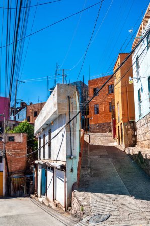 Téléchargez les photos : Architecture de Guanajuato, patrimoine mondial de l'UNESCO au Mexique - en image libre de droit