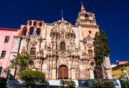 Téléchargez les photos : Église de la Compania de Jesus en style Churrigueresque - Guanajuato, Mexique - en image libre de droit