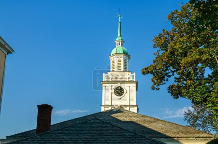 Téléchargez les photos : Bâtiment historique sur College Hill à Providence, Rhode Island, États-Unis - en image libre de droit