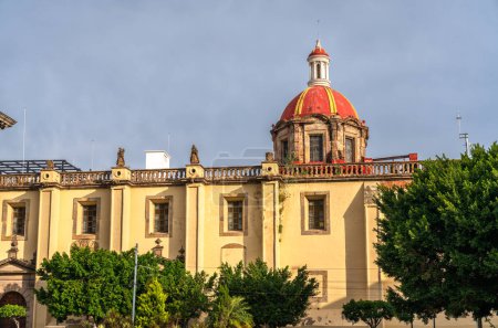 Temple of Saint Mary of Grace in the center of Guadalajara - Jalisco, Mexico