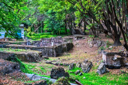 Sitio arqueológico de Chapultepec en el bosque de Chapultepec, Ciudad de México