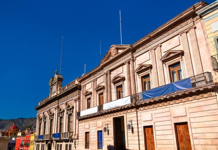 Foto de Palacio de los Poderes y Museos Conde Rul en Guanajuato, patrimonio mundial de la UNESCO en México - Imagen libre de derechos