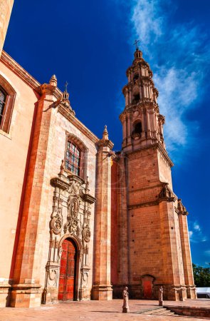 Téléchargez les photos : Paroisse Notre-Dame de l'Assomption à Lagos de Moreno - Jalisco, Mexique - en image libre de droit