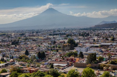 Foto de Volcán activo Popocatepeti, México - Imagen libre de derechos