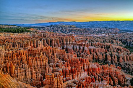 Bryce Canyon National Park, an American national park located in southwestern Utah. 