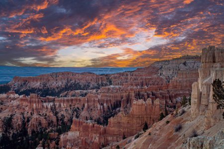 Bryce Canyon National Park, an American national park located in southwestern Utah. 