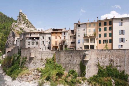 Entrevaux, ancient fortified village in Alpes-deHaute-Provence, France