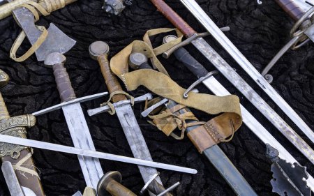 Foto de Detail of old tools of war, inquisition, Templars - Imagen libre de derechos