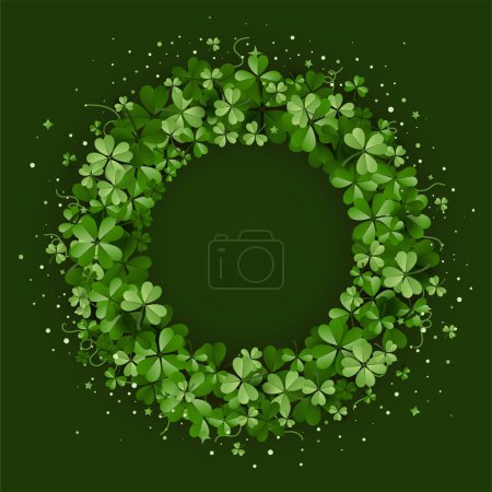 Photo for Elegant Saint Patrick's Day Background, for banner, flyer, poster, sales, etc - Royalty Free Image
