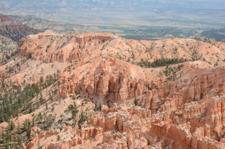 Photo for Late summer panoramic from the Bryce Point Overlook in scenic Bryce Canyon National Park, southwest Utah. - Royalty Free Image