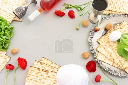 Foto de Concepto de celebración de Pesah (fiesta judía de Pascua)). - Imagen libre de derechos