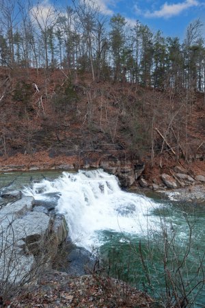 Die Taughannock Falls am Gorge Trail in der Finger Lakes Region von New York!