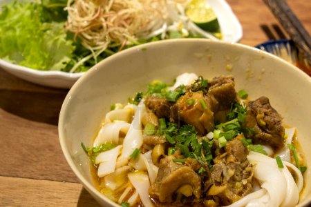 Mi Guang- Vietnamese noodle dish that originated from Quang Nam Province in central Vietnam.