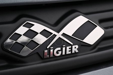 Photo for Ligier car logo close up - Royalty Free Image