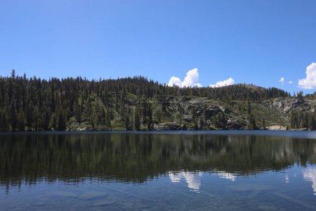 Photo for Photo of Big Bear Lake at Eureka Plumas Forest, California - Royalty Free Image
