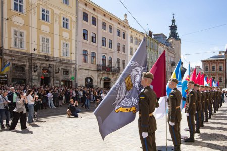 Photo for Lviv, Ukraine - April 27, 2024: Celebration of Lviv City Day 2024 - Royalty Free Image