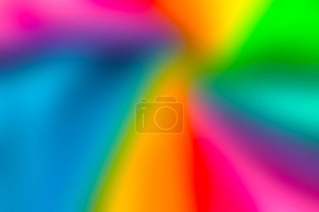 Photo for Blured rainbow holographic  abstract patterned - Royalty Free Image