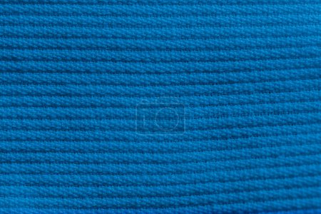 Photo for Closeup of blue corduroy cloth as patterned textured background for design purpose - Royalty Free Image