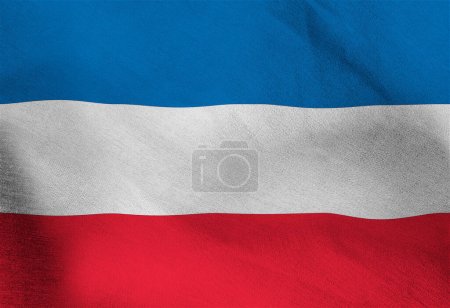 Téléchargez les photos : Image du drapeau de Serbie en gros plan - en image libre de droit