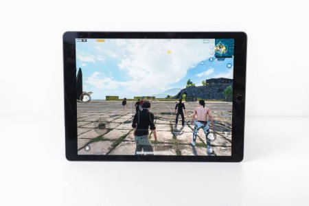 Photo for Player Unknown Battlegrounds PUBG Mobile iPad iPhone - Royalty Free Image